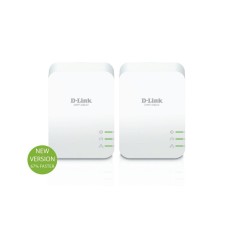 Experience Seamless Connectivity with D-Link PowerLine AV2 1000 HD Starter Kit DHP-601AV - High-Speed 1000Mbps Networking Soluti